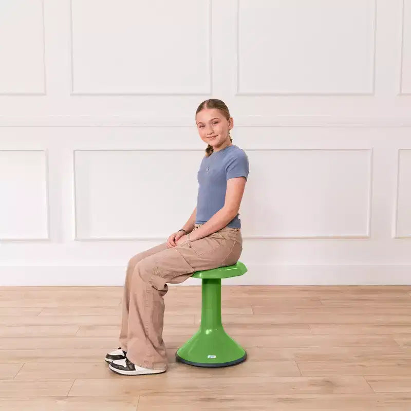 Tabouret oscillant ECR4Kids ACE Active Core Engagement, hauteur d'assise de 45,7 cm, sièges flexibles