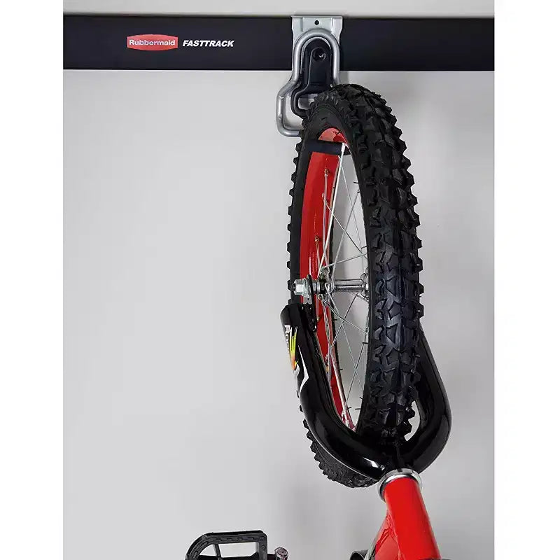 Organisateur de garage de support à vélos mural à fixation verticale Rubbermaid FastTrack