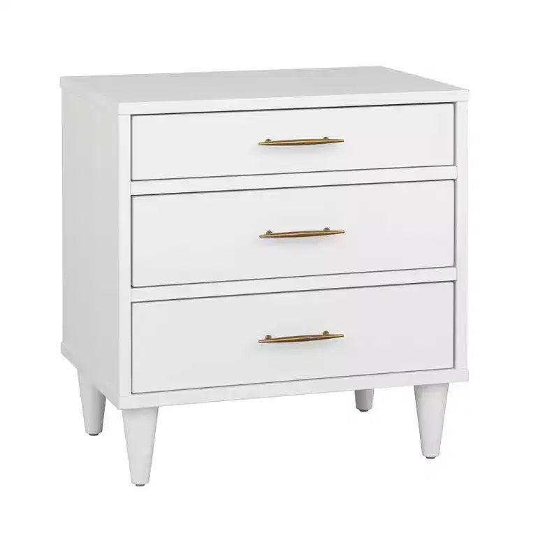 Table de chevet 3 tiroirs Lifestorey Ana Mid Century Modern