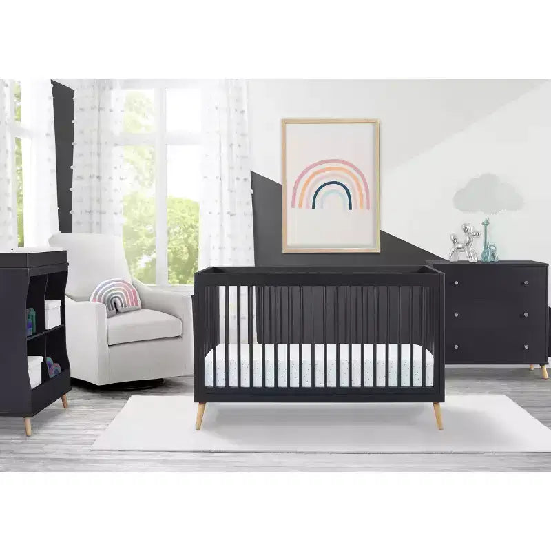 Lit de bébé convertible 4-en-1 Jordan de Delta Children
