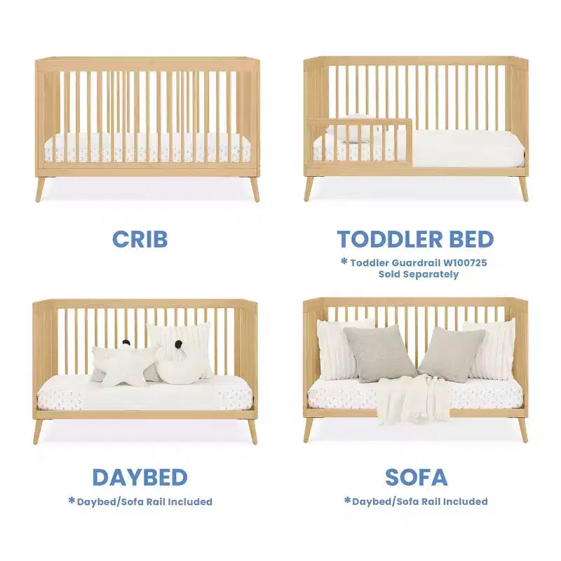 Lit de bébé convertible 4-en-1 Jordan de Delta Children