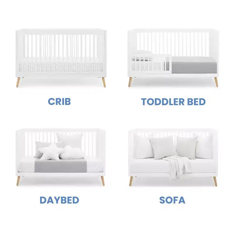 Lit de bébé convertible 4-en-1 Jordan de Delta Children
