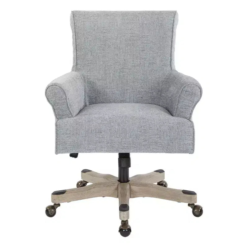 Chaise de bureau Megan en bois grisé – OSP Home Furnishings