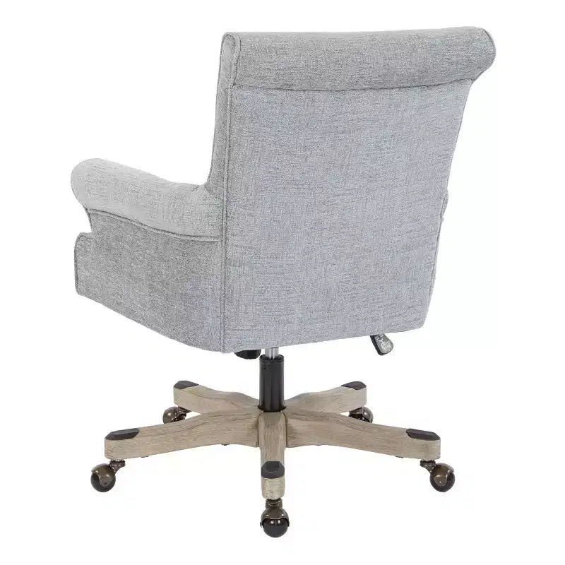 Chaise de bureau Megan en bois grisé – OSP Home Furnishings