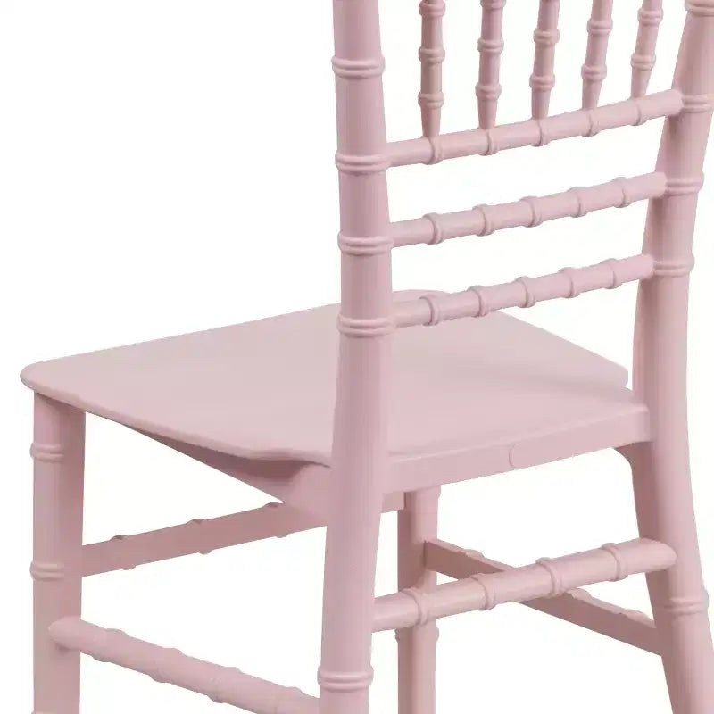 Chaise Chiavari Flash Furniture en résine pour enfant, pour fêtes et événements, usage commercial et résidentiel