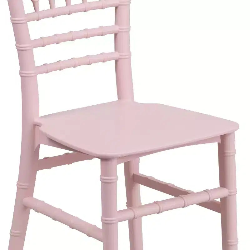 Chaise Chiavari Flash Furniture en résine pour enfant, pour fêtes et événements, usage commercial et résidentiel