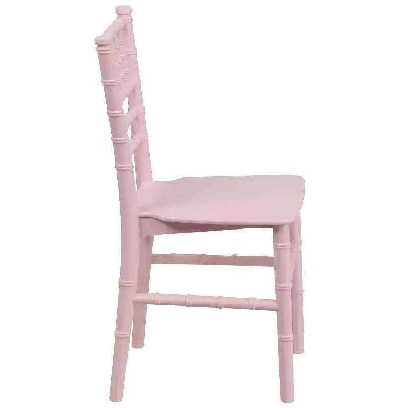 Chaise Chiavari Flash Furniture en résine pour enfant, pour fêtes et événements, usage commercial et résidentiel