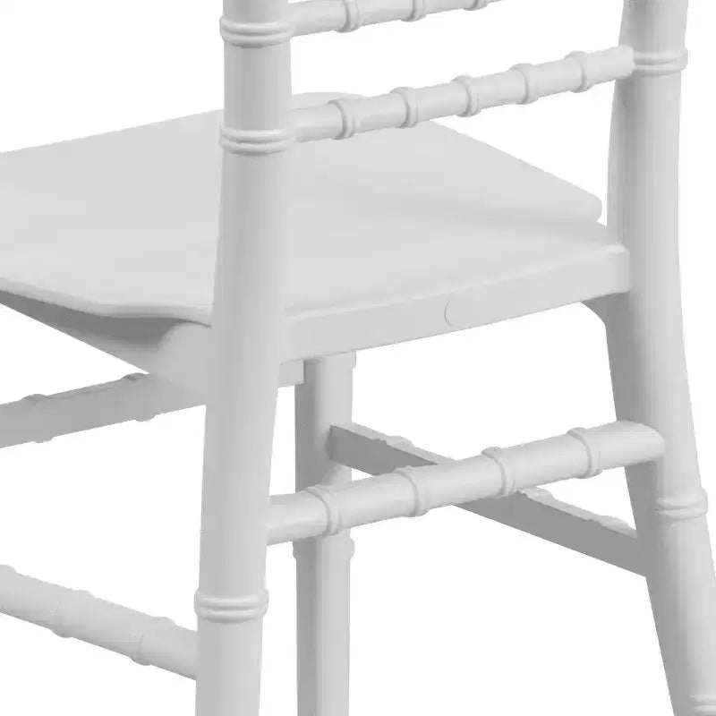 Chaise Chiavari Flash Furniture en résine pour enfant, pour fêtes et événements, usage commercial et résidentiel