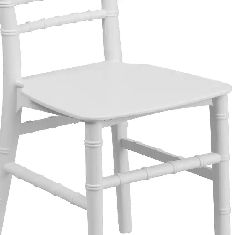 Chaise Chiavari Flash Furniture en résine pour enfant, pour fêtes et événements, usage commercial et résidentiel