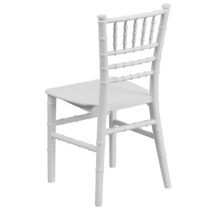 Chaise Chiavari Flash Furniture en résine pour enfant, pour fêtes et événements, usage commercial et résidentiel