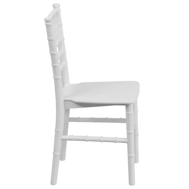 Chaise Chiavari Flash Furniture en résine pour enfant, pour fêtes et événements, usage commercial et résidentiel