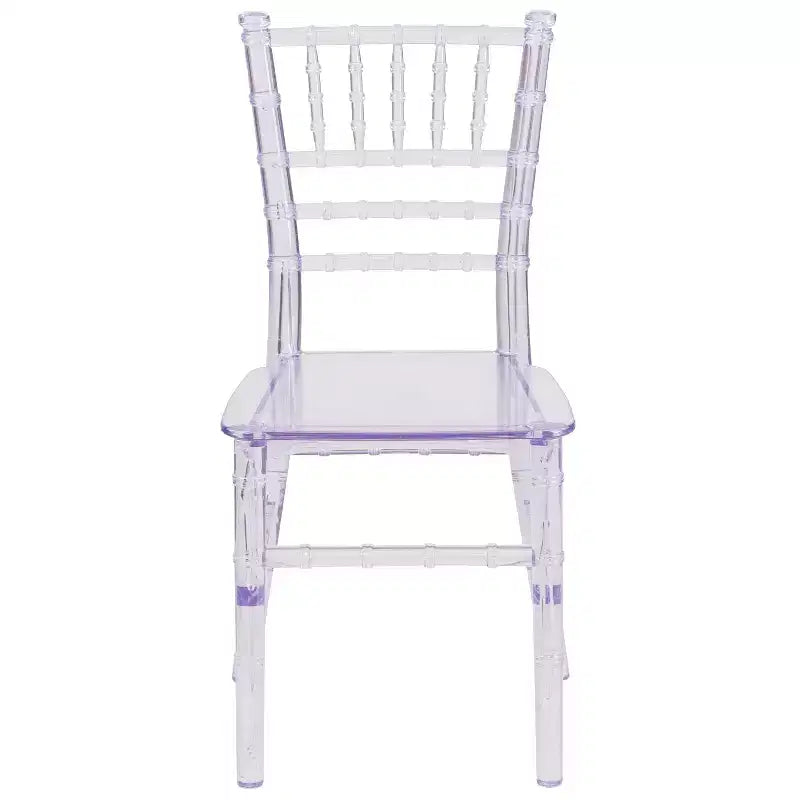 Chaise Chiavari Flash Furniture en résine pour enfant, pour fêtes et événements, usage commercial et résidentiel