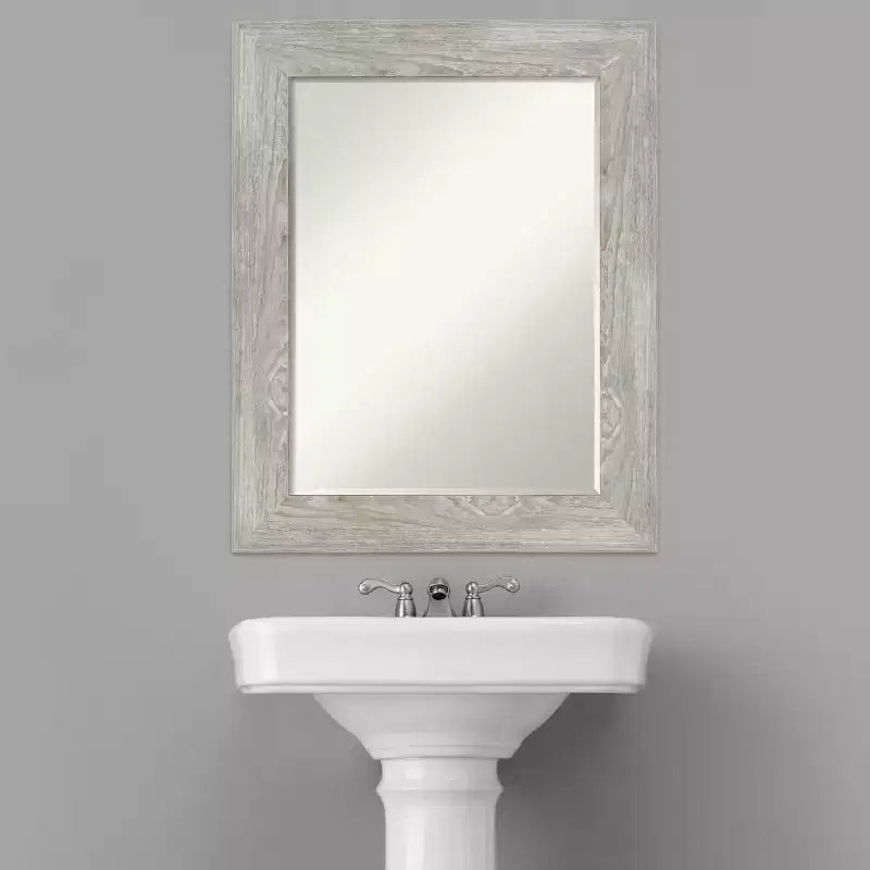 Petite Bevel Bathroom Wall Mirror 76.2 × 61.0 cm