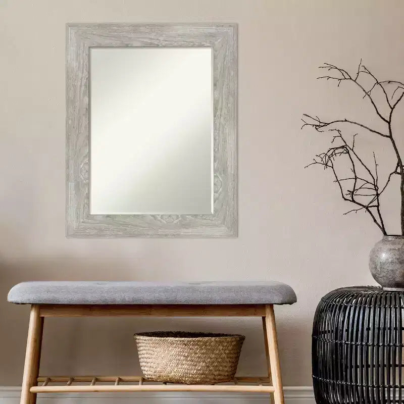 Petite Bevel Bathroom Wall Mirror 76.2 × 61.0 cm