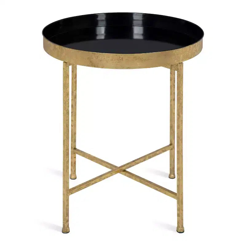Round Metal Side Table