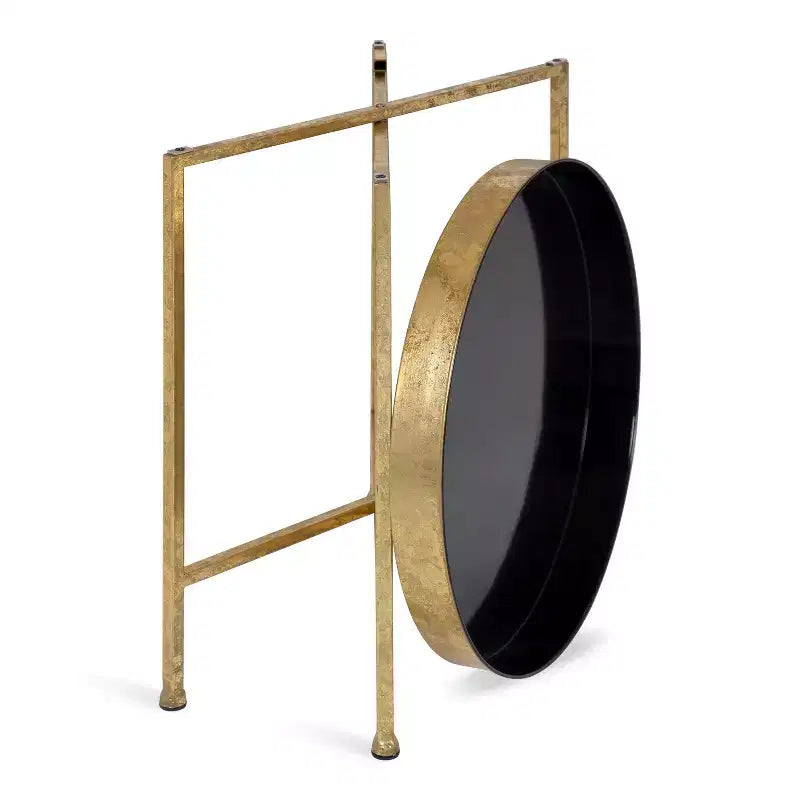 Round Metal Side Table