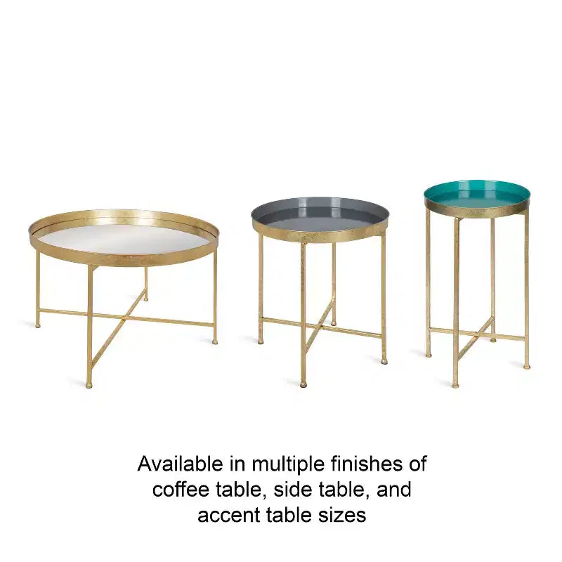Round Metal Side Table