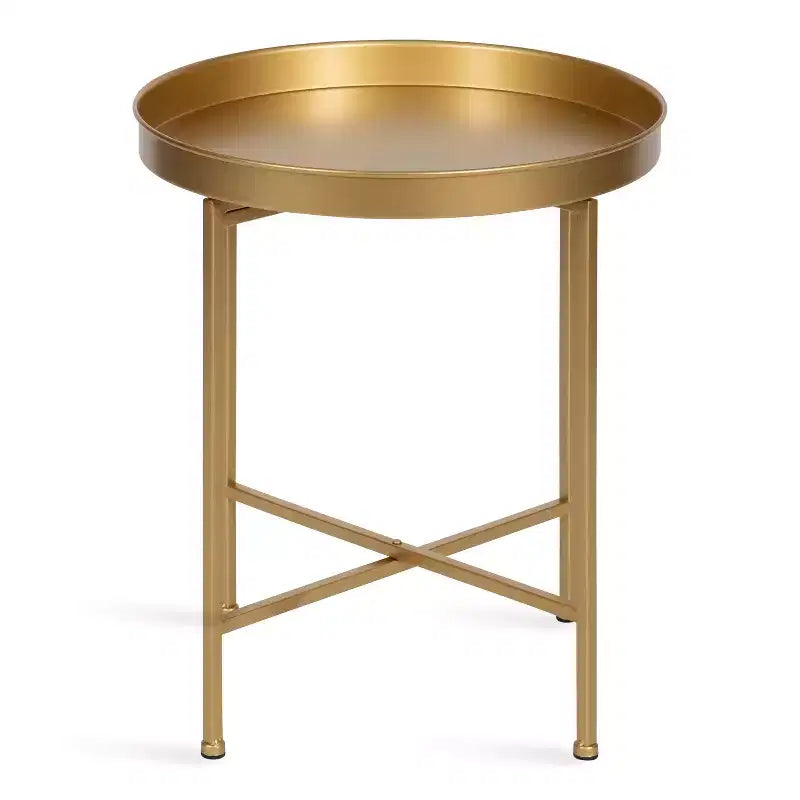 Round Metal Side Table