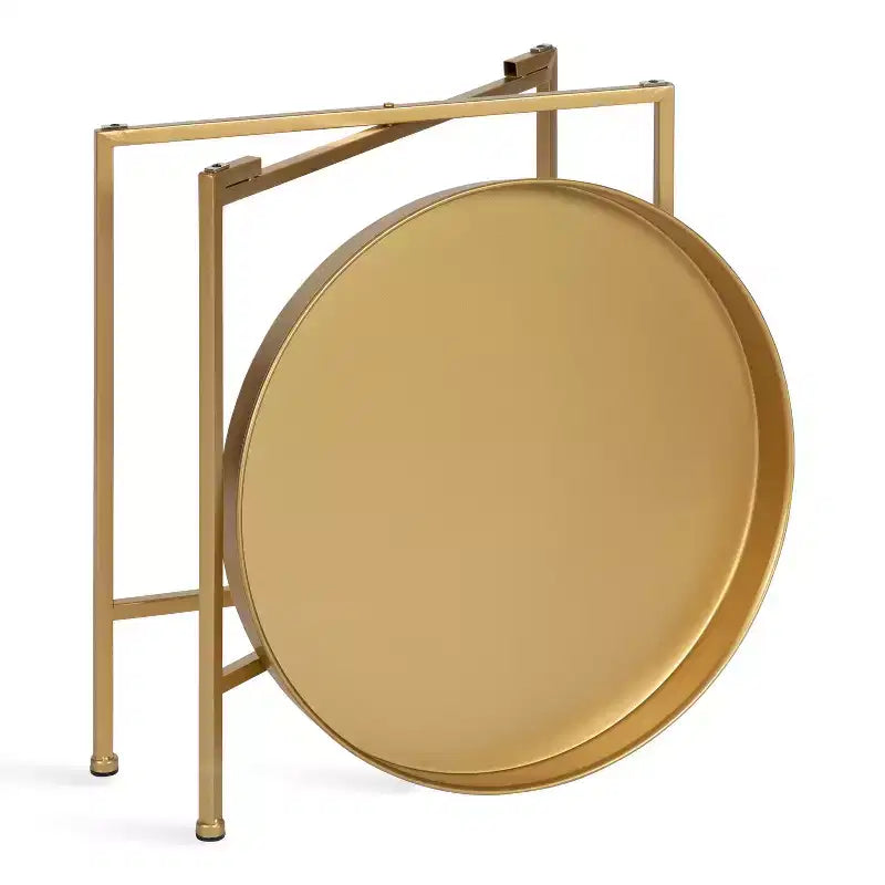 Round Metal Side Table