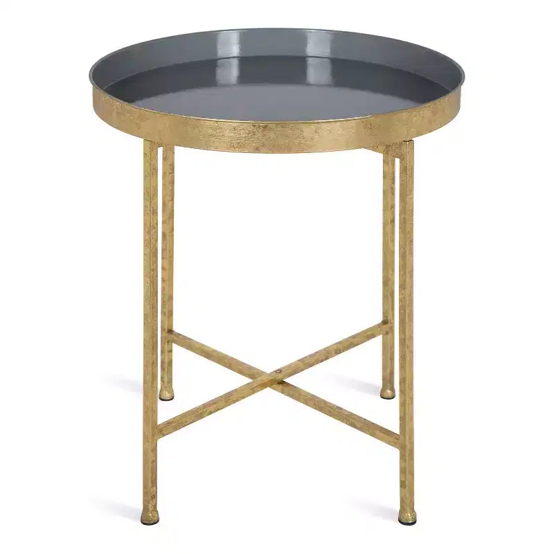 Round Metal Side Table