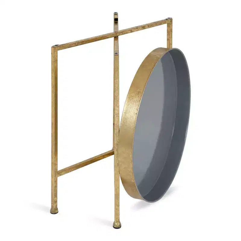 Round Metal Side Table