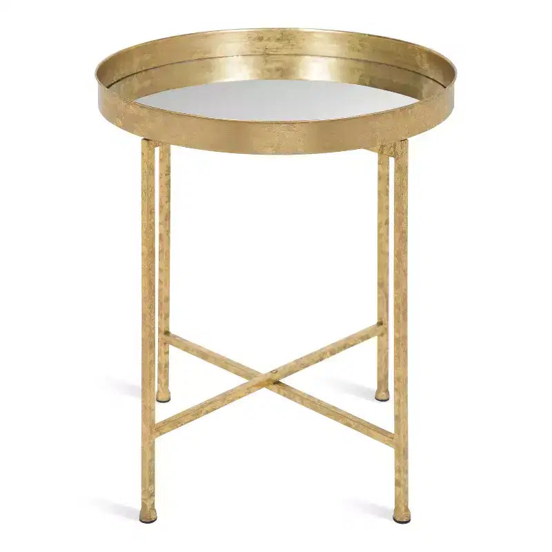 Round Metal Side Table