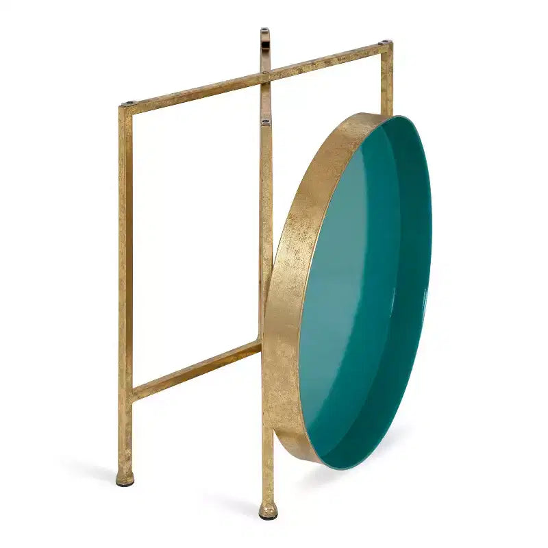 Round Metal Side Table