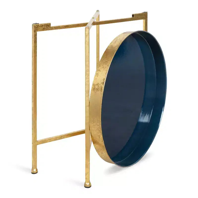 Round Metal Side Table