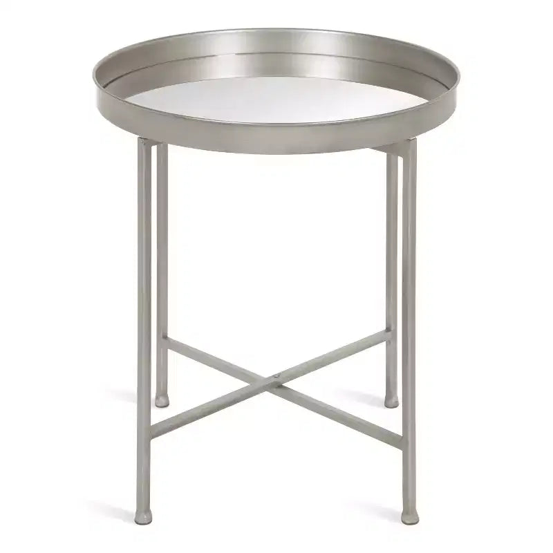 Round Metal Side Table