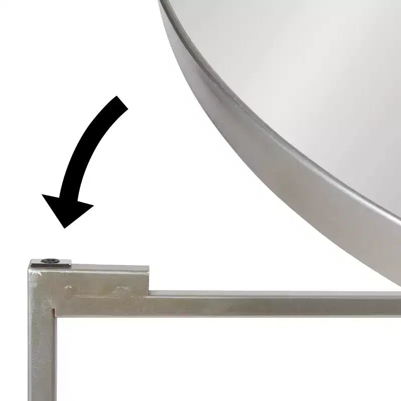 Round Metal Side Table