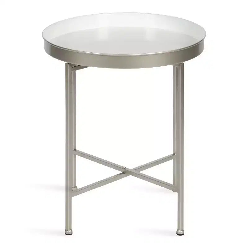 Round Metal Side Table