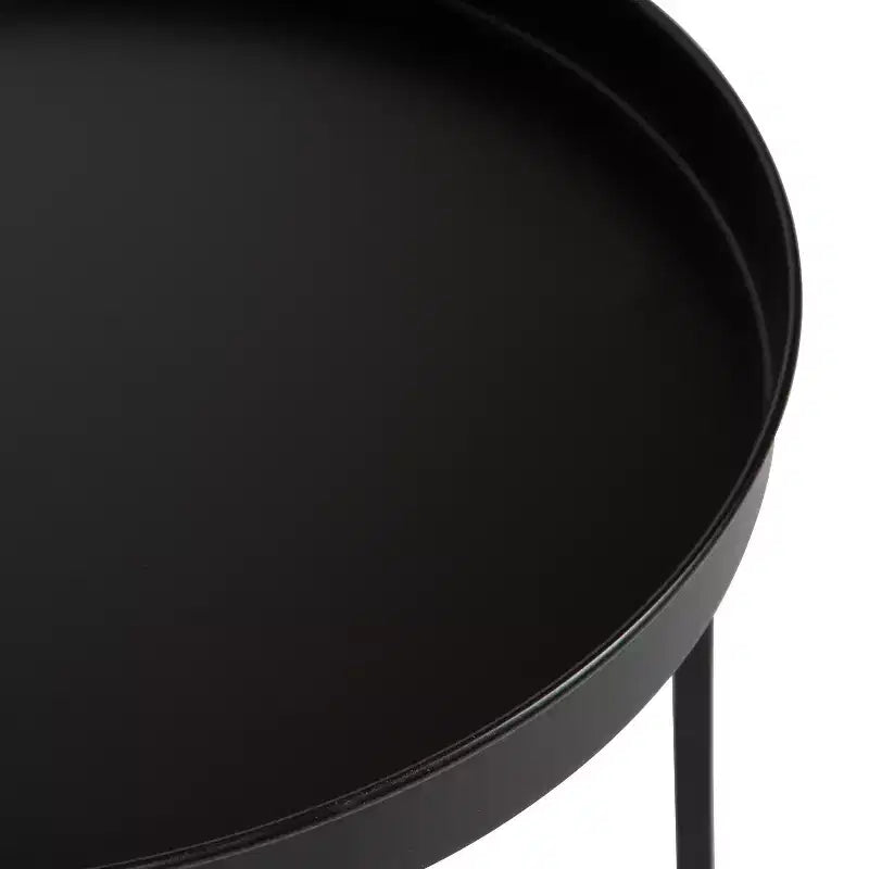 Round Metal Side Table