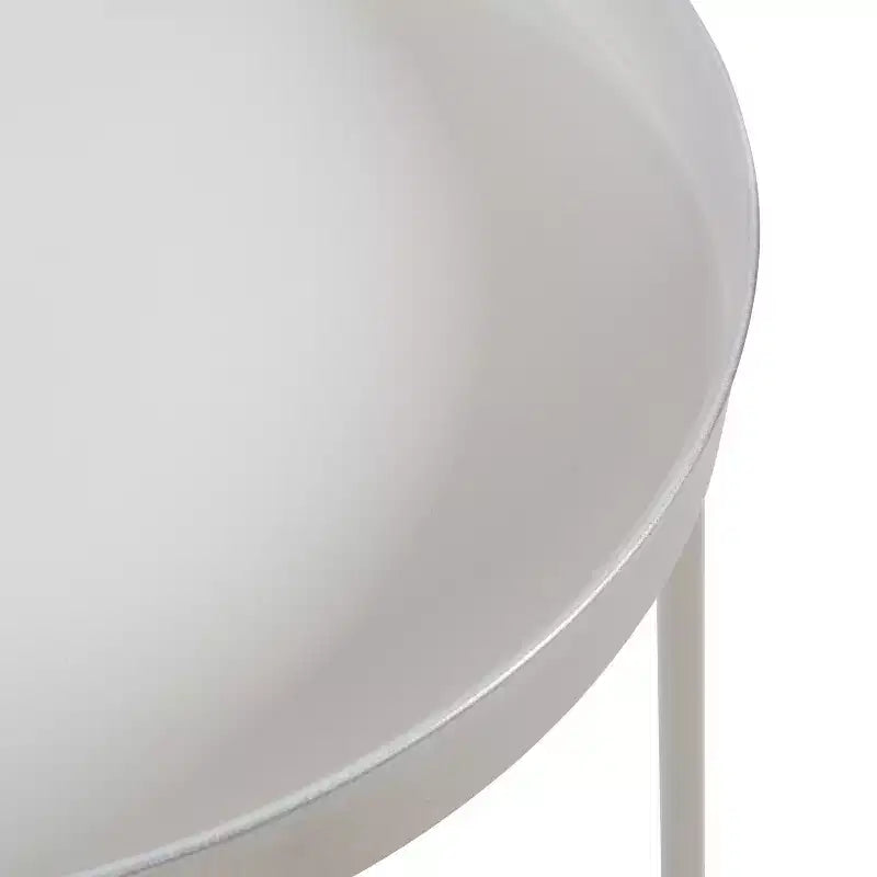 Round Metal Side Table