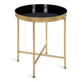 Round Metal Side Table