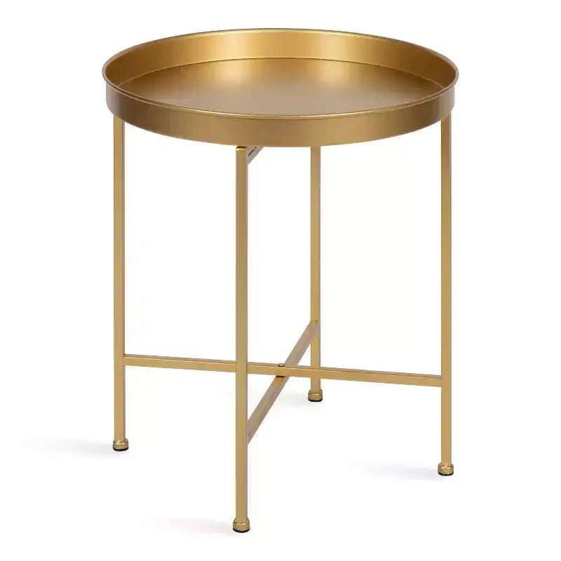 Round Metal Side Table
