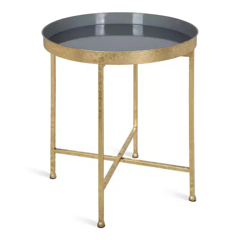 Round Metal Side Table