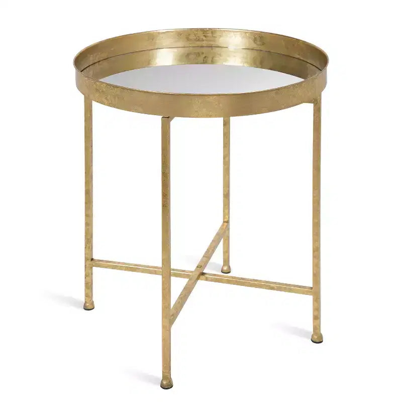Round Metal Side Table