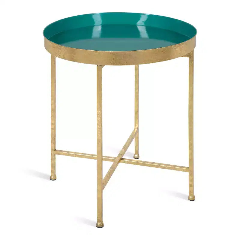 Round Metal Side Table