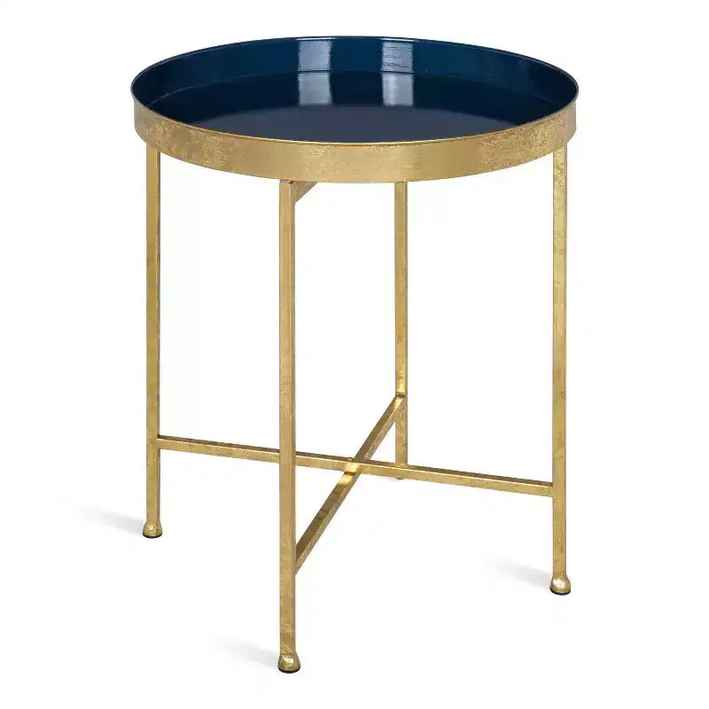 Round Metal Side Table