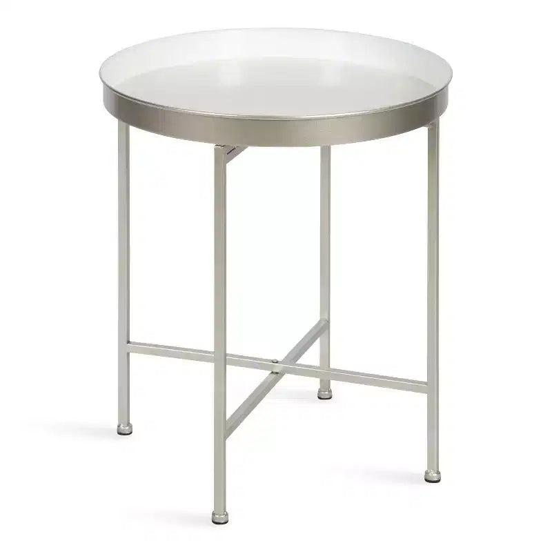 Round Metal Side Table