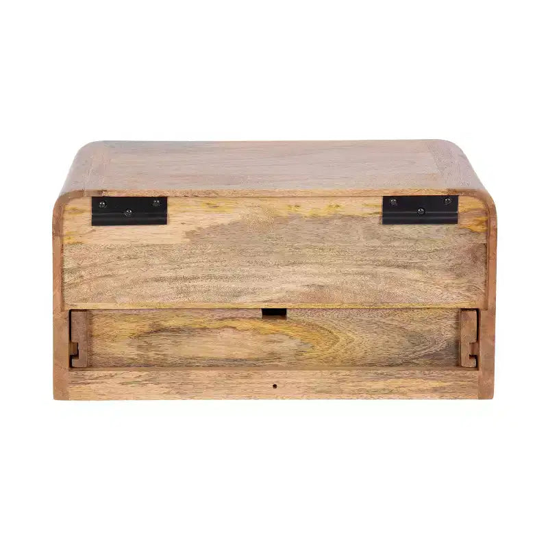 Floating Side Table with Drawer