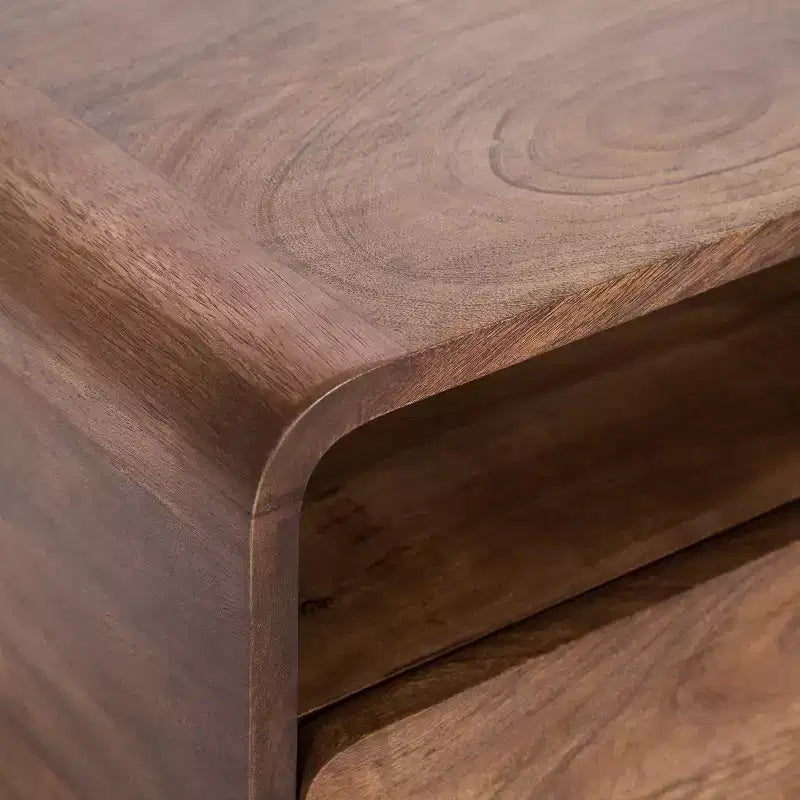 Floating Side Table with Drawer