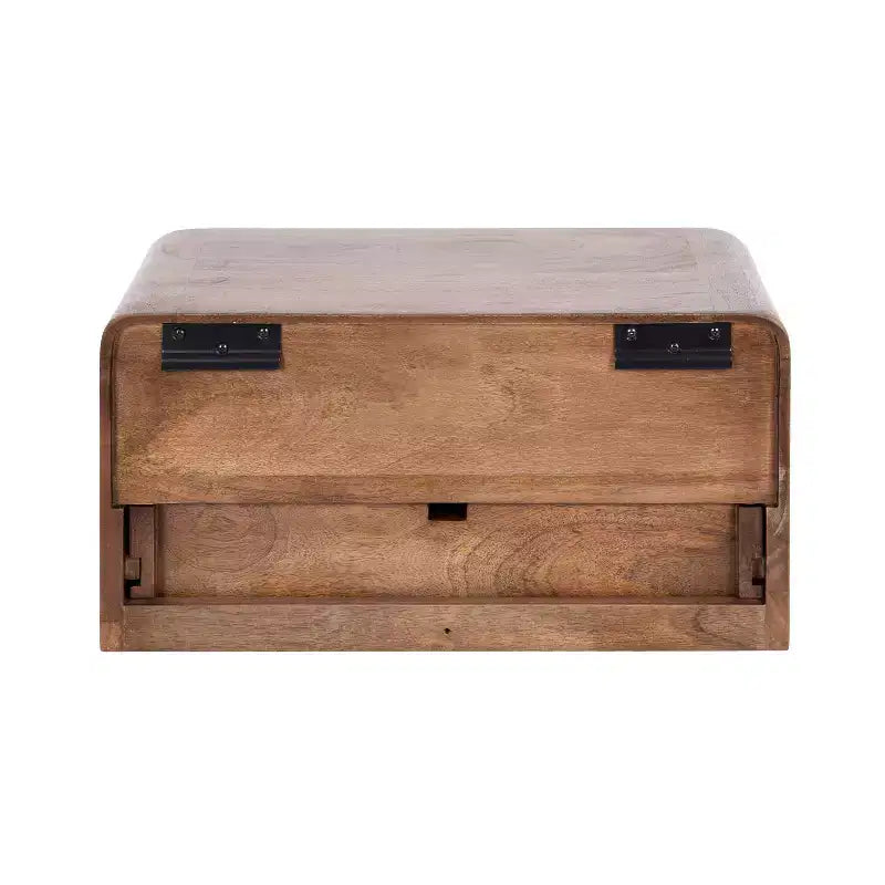 Floating Side Table with Drawer