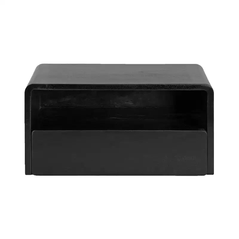 Floating Side Table with Drawer