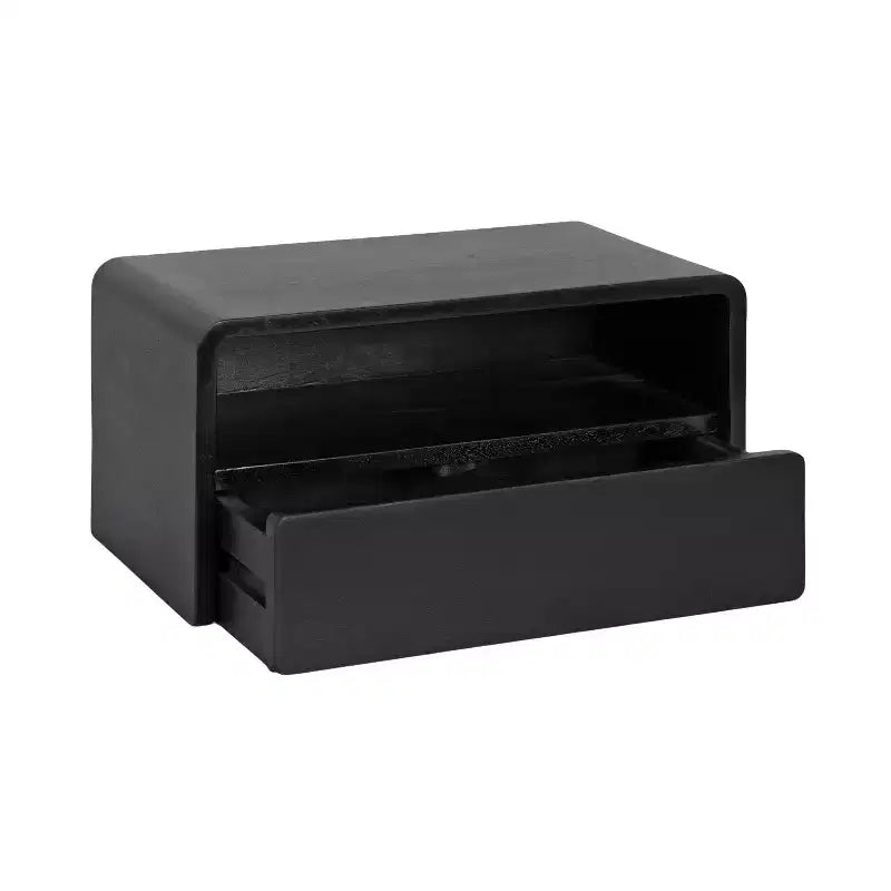 Floating Side Table with Drawer