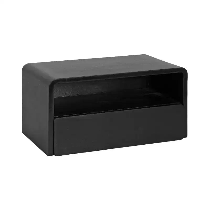 Floating Side Table with Drawer