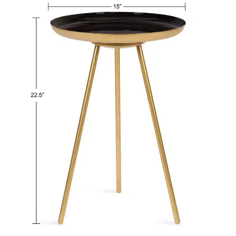 Laranya Round Metal Side Table