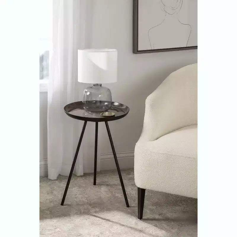 Laranya Round Metal Side Table
