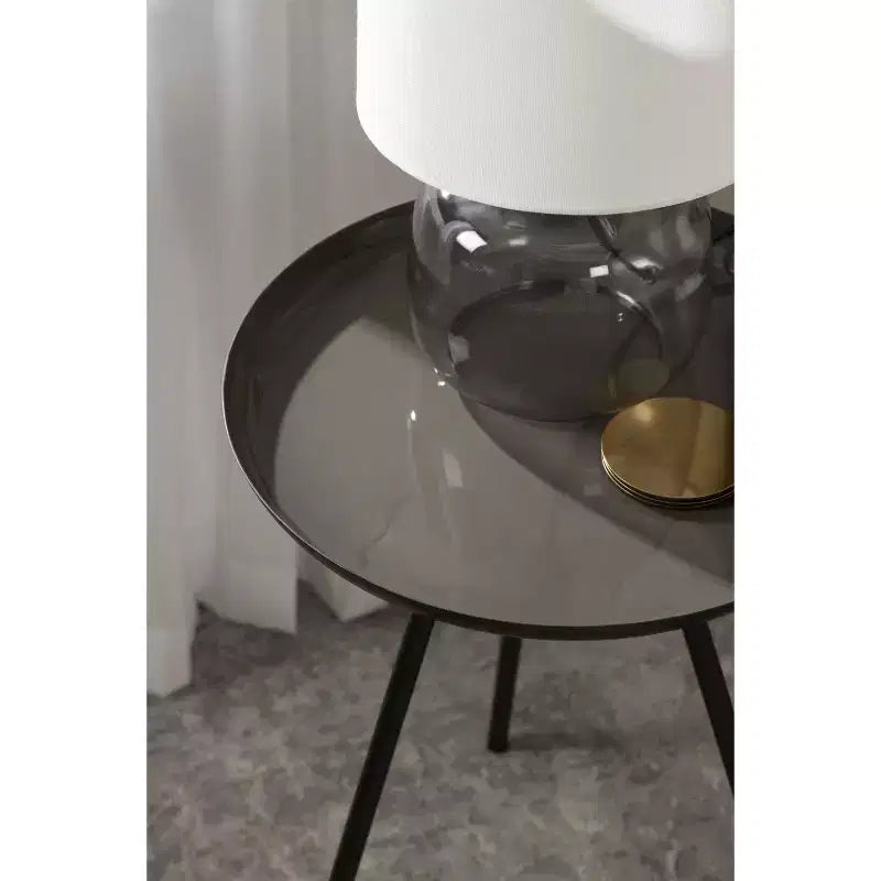 Laranya Round Metal Side Table