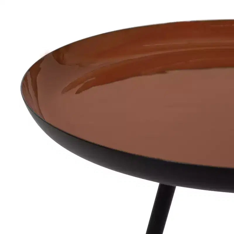 Laranya Round Metal Side Table